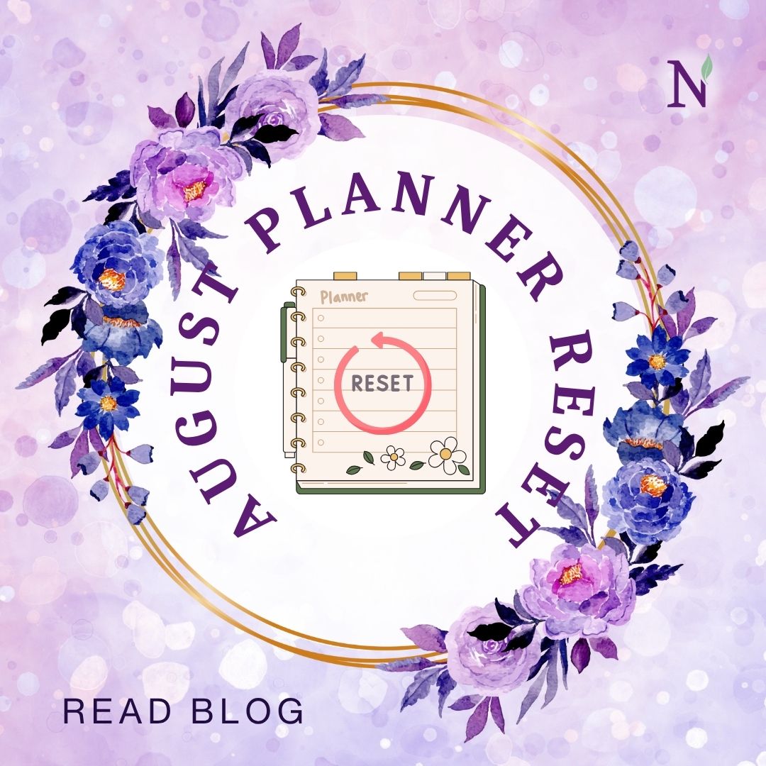 How I Reset My Jane’s Agenda Planner for August + FREE Planner Cover Sheets & Index