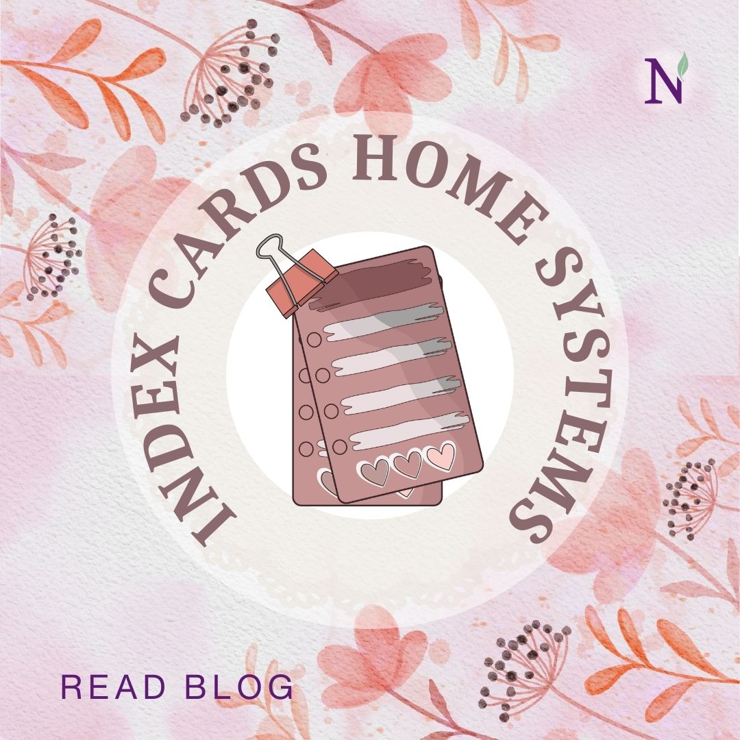 How I Use the Index Card System to Keep My Home Peaceful & Organized