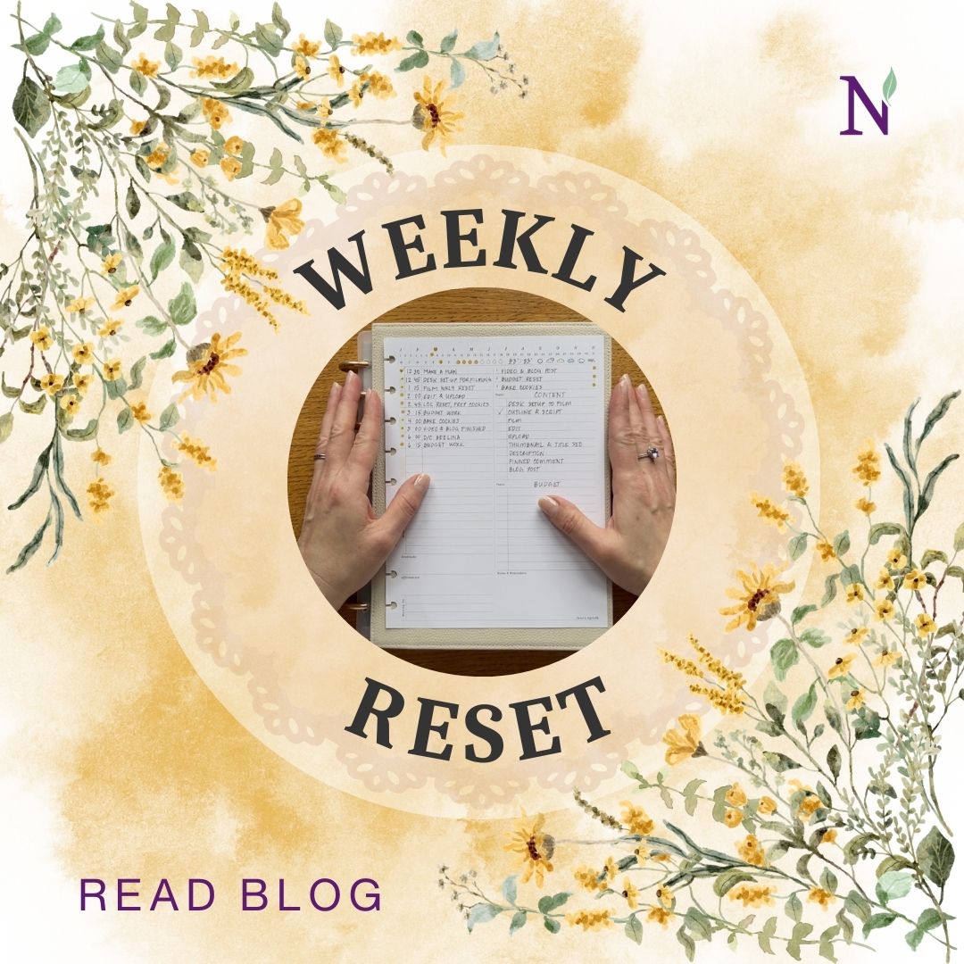 Closing Out February: My Weekly Planner Reset During a Busy Season