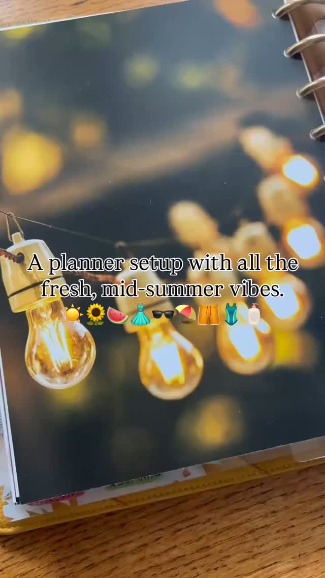 My July planner setup has me feeling all the fresh, mid-summer vibes. ☀️🌻🍉👗🕶️⛱️🩱🧴

And my Mid-Year Journaling Prompts gave me the mental reset I needed this time of year! My Reset included making my July Menu Plan.

In my resent vlog I shared more about how I’m resetting for the second half of the year, plus my tips on creating a monthly menu plan!

#natashashealthyliving #mompreneur #healthyliving #janesagenda #sundaysaying #planwithme #youtuber #momlife #fyp