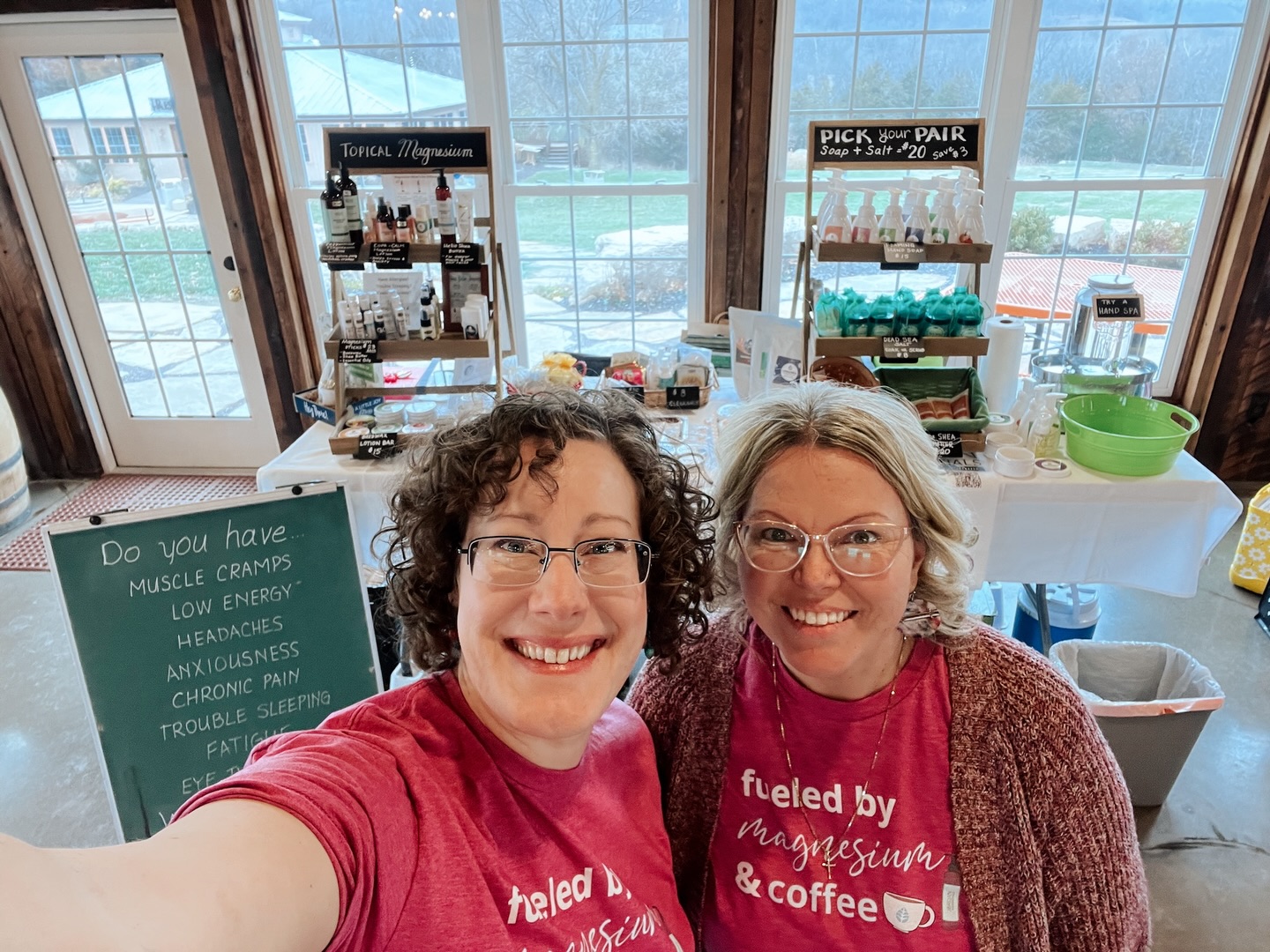 We did it! 🎉 Another amazing vendor season is officially in the books. Our final event at Balducci Winery 🍷 was the perfect cozy afternoon—sharing hand spas 💆‍♀️ and magnesium wellness goodies ✨ with everyone who braved the cold ❄️

Merry Christmas! 🎄❤️

#VendorSeason #WellnessCommunity #HandSpaLove #MagnesiumWellness #SmallBusinessSupport Grateful BalducciWinery CozyVibes MerryChristmas