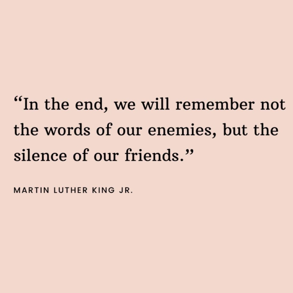 Since bringing back 2016 is the new trend, how about sharing a quote on the feed. 🩷

One of my favorite MLK quotes. I hope today reminds us all that kindness is what truly matters. 

#mlkday #kindness #quotes #2016trend