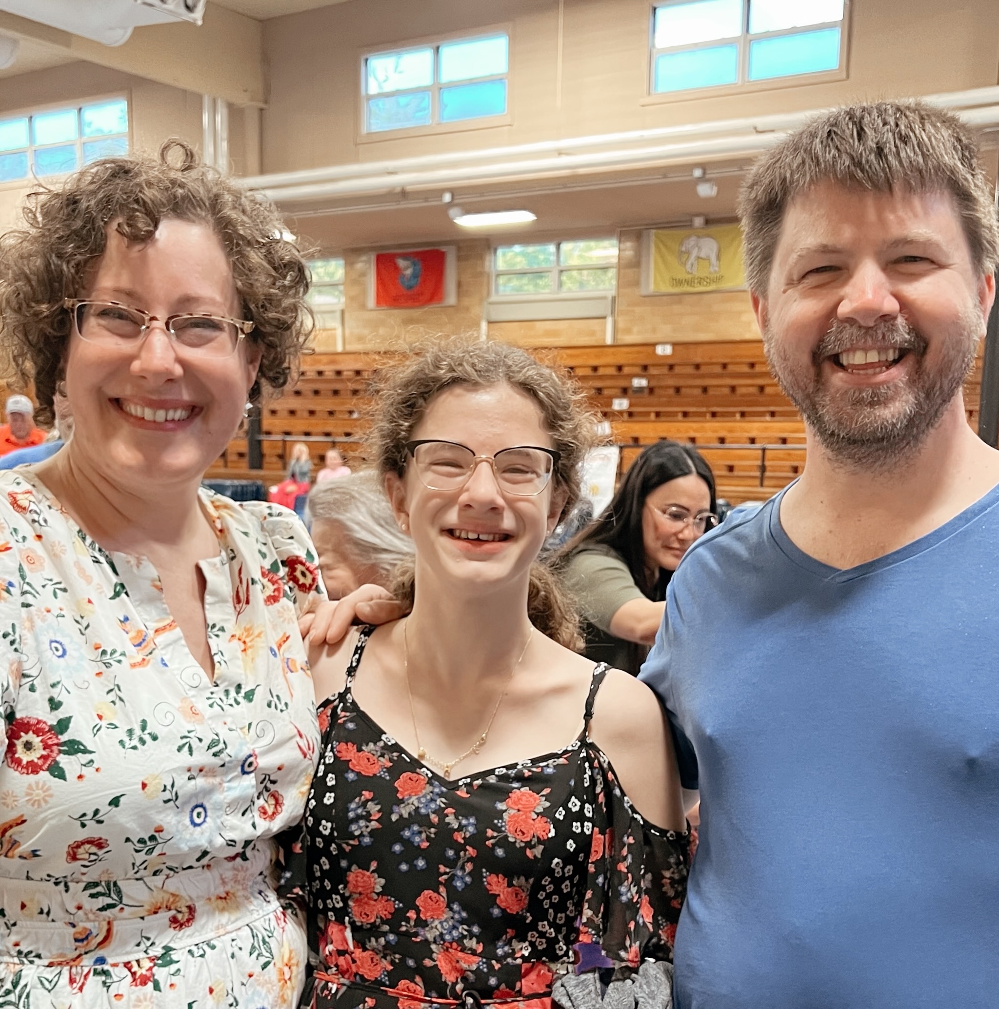 Wow… sixth grade graduation 🥹 How did we get here so fast?! 

I am so incredibly proud of this girl and the young lady she is becoming — caring, hardworking, creative, and compassionate in every way. 🥰 

Seeing her standing beside her classmates, all preparing for this next big chapter in life, makes my mama heart so full. So proud of each step she takes and so excited to watch her continue to grow and shine. 💕