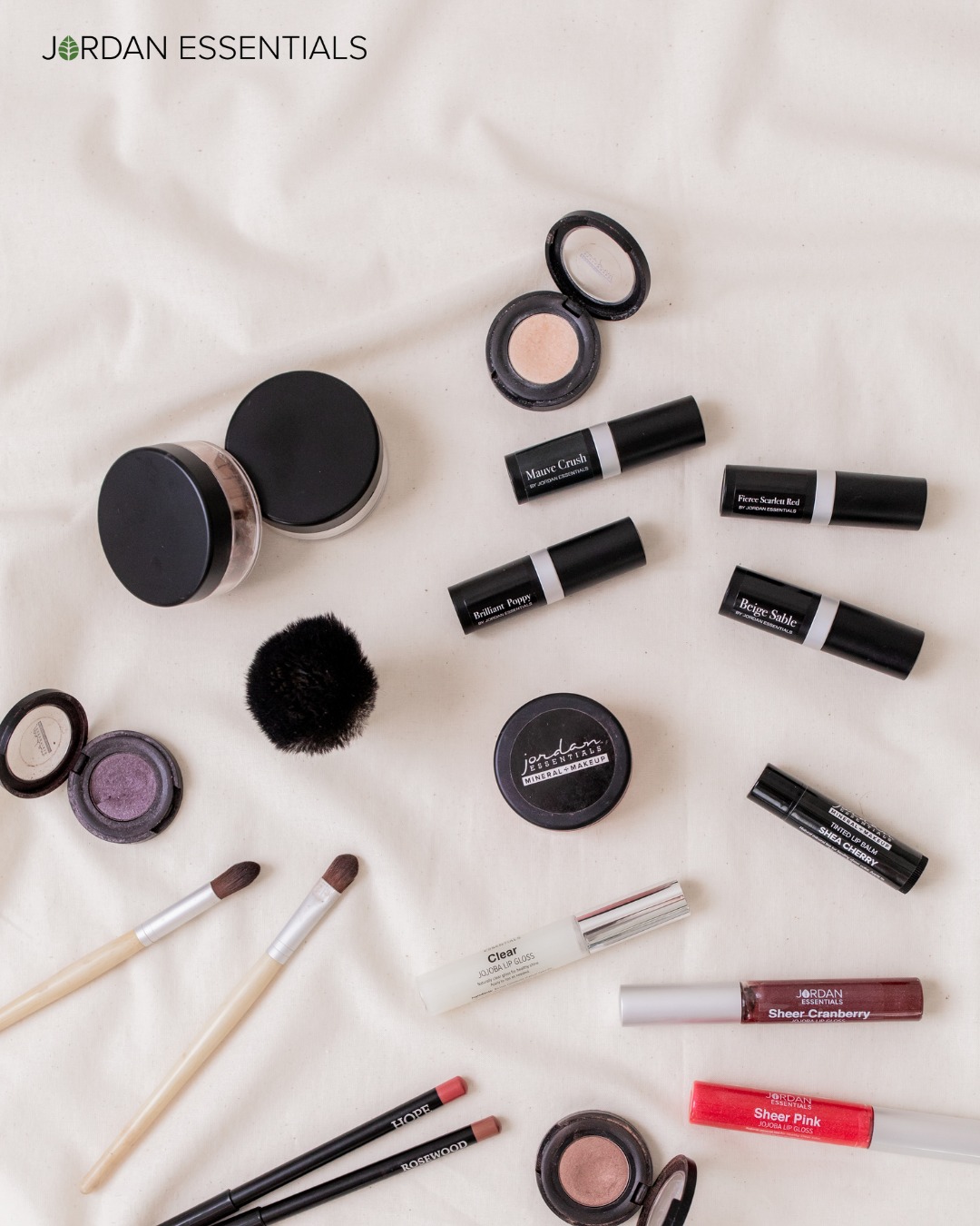 I don't think everyone realizes that Jordan Essentials has makeup, too! 😊

I love the skincare and body care, but I've also found some makeup favorites that I reach for all the time. The mineral foundation feels so lightweight, the lip glosses are beautiful, and the colors are easy to wear every day.

If you've never tried the makeup before, I'd love to help you find a shade or product that fits you. Sometimes all it takes is one new favorite!

Have you tried any of the Jordan Essentials makeup? I'd love to hear what you think! 💕
