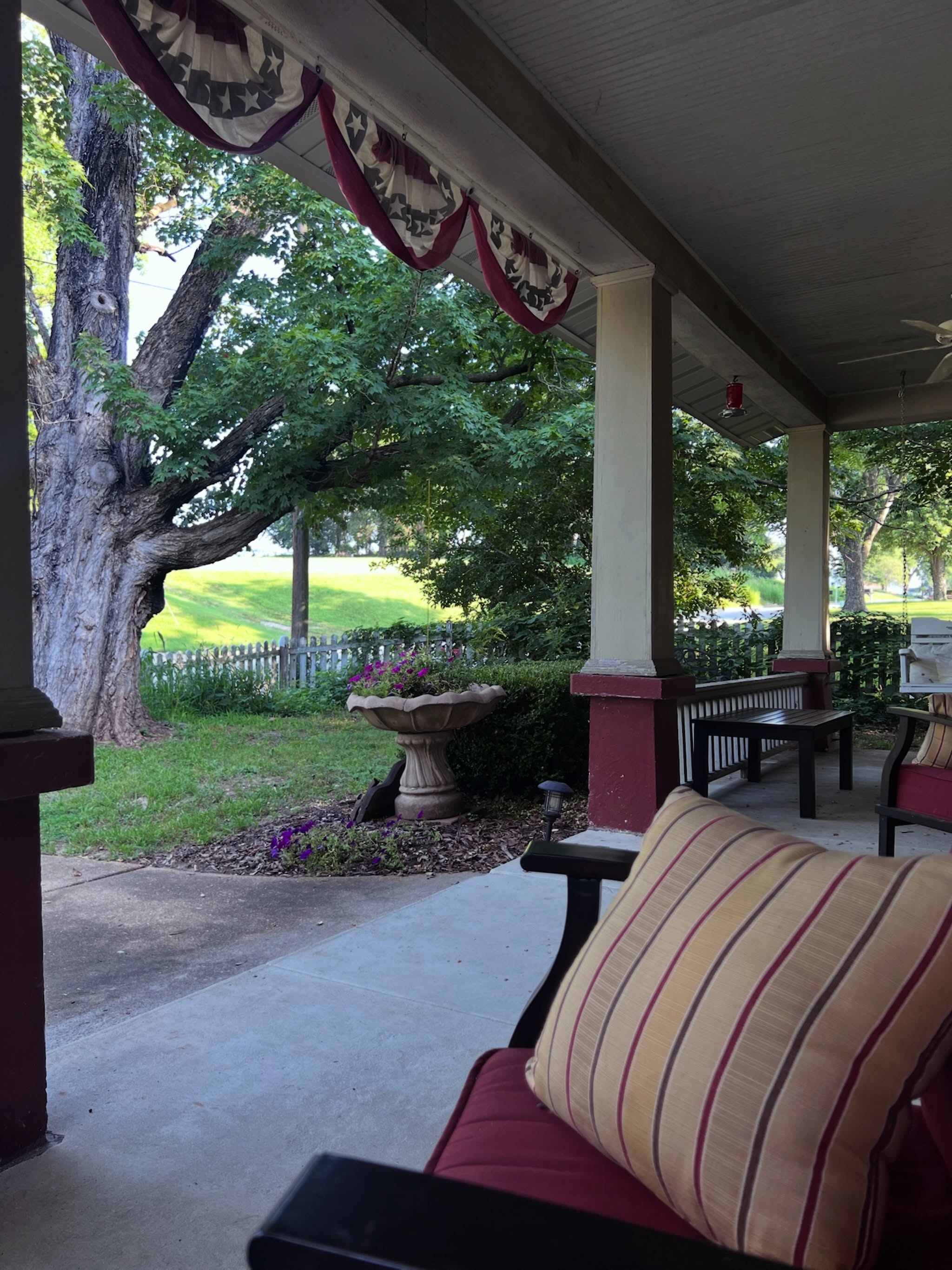 Happy 250th Birthday, America! 🇺🇸

As I sit on my front porch surrounded by red, white, and blue, I’m reminded how thankful I am for this place I get to call home.

Today I’m grateful for faith, family, community, and the freedom to build a peaceful life one day at a time.

May God bless America. ❤️🤍💙