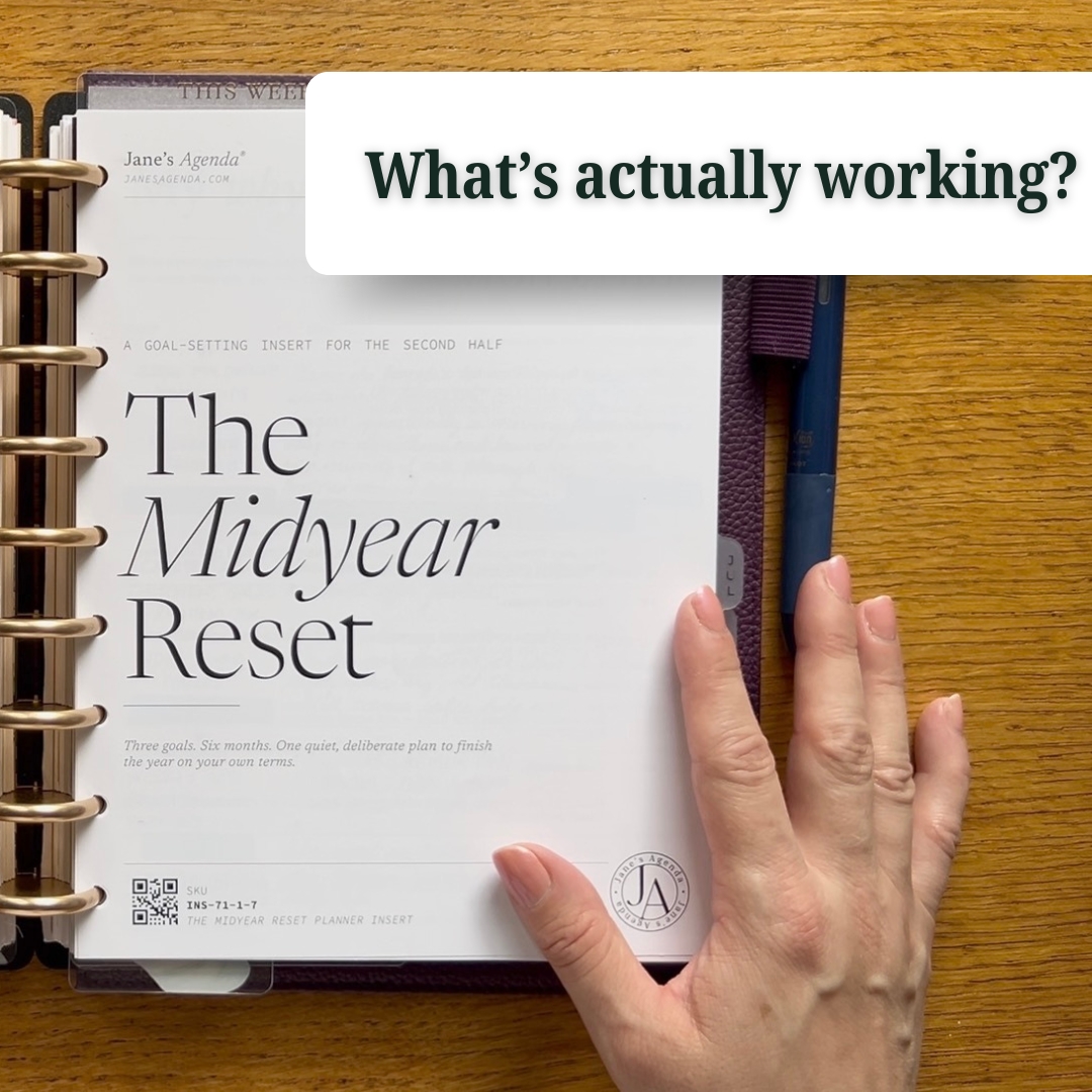 Progress doesn't always look dramatic.

Sometimes it looks like:
🌿 finding a planner layout that finally fits
☕ beginning each month with prayer
💜 taking one faithful step at a time
📒 building simple routines that support everyday life

That's what this week's video is all about.

Link in my Story.